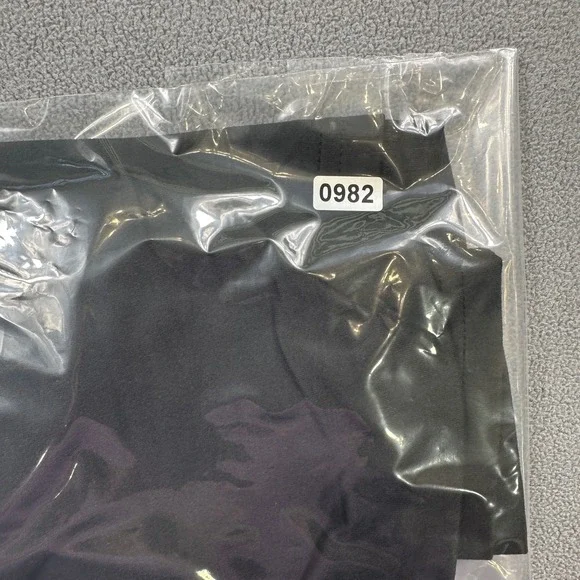 NWT S DEER Turtleneck Top M Womens Black Long Sleeve Fitted Pullover Blouse - Picture 5 of 5